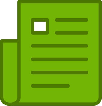 Newspaper Vector Icon