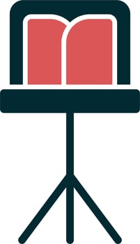 Music Stand Vector Icon