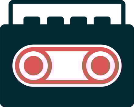 Tape Recorder Vector Icon