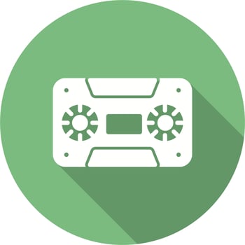 Cassette Vector Icon