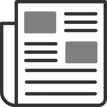Newspaper Vector Icon