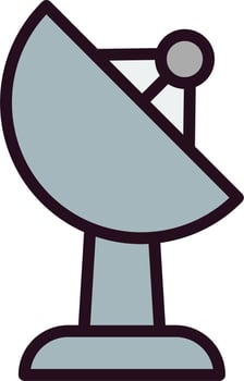 Satellite Vector Icon