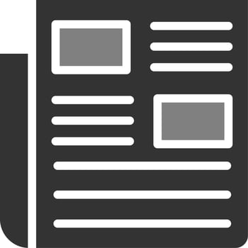 Newspaper Vector Icon