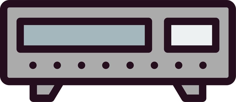 Dvd Player Vector Icon