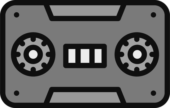 Cassette Vector Icon