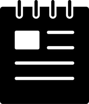 Notepad Vector Icon