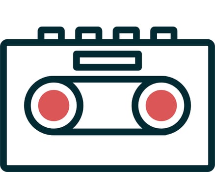 Tape Recorder Vector Icon