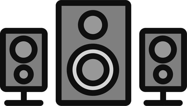 Speaker Vector Icon