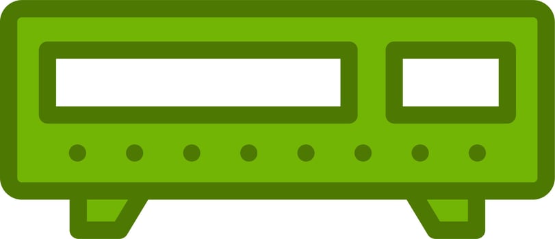 Dvd Player Vector Icon