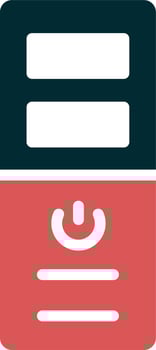 Cpu tower Vector Icon