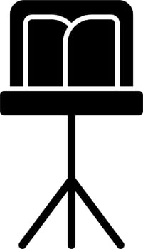 Music Stand Vector Icon