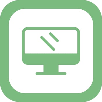LCD Vector Icon