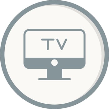 Television Vector Icon