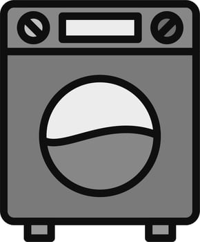 Washing Machine Vector Icon