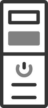 Cpu Tower Vector Icon
