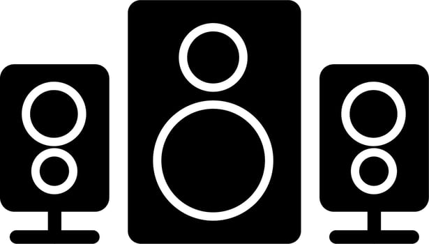 Speaker Vector Icon