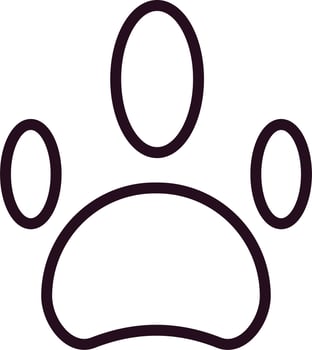 Paw Vector Icon