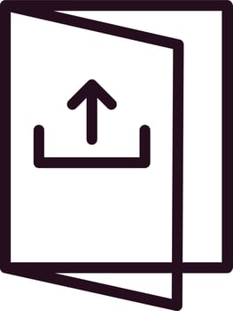 Exit Vector Icon