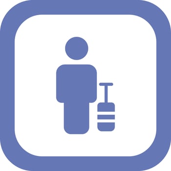 Passenger Vector Icon