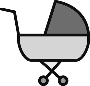 Pram Vector Icon