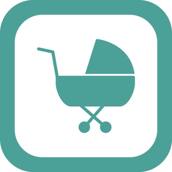 Pram Vector Icon