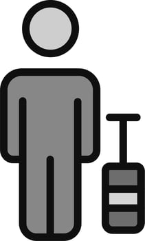 Passenger Vector Icon