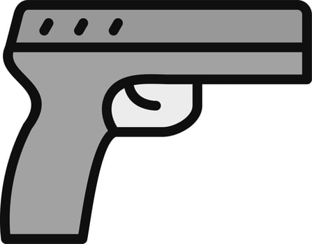 Pistol Vector Icon