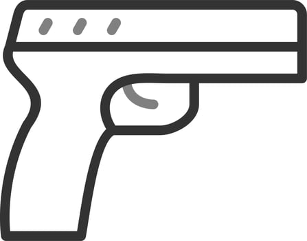 Pistol Vector Icon