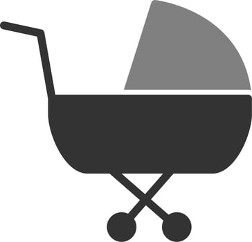 Pram Vector Icon