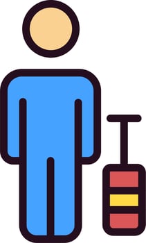 Passenger Vector Icon
