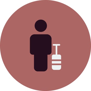 Passenger Vector Icon
