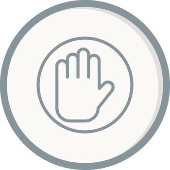 Stop Vector Icon