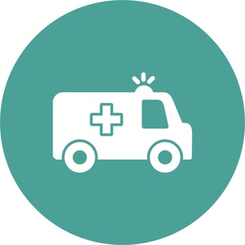 Ambulance Vector Icon