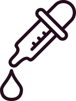 Medicine Dropper Vector Icon