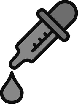 Medicine Dropper Vector Icon