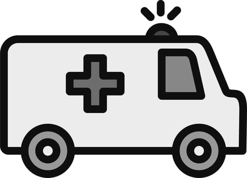 Ambulance Vector Icon