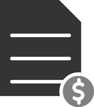 Receipt Vector Icon