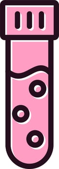 Test Tubes Vector Icon