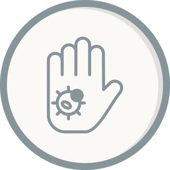 Dirty Hands Vector Icon