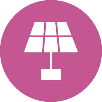 Solar Panel Vector Icon