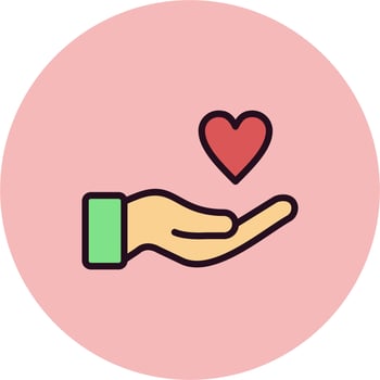 Hand Vector Icon