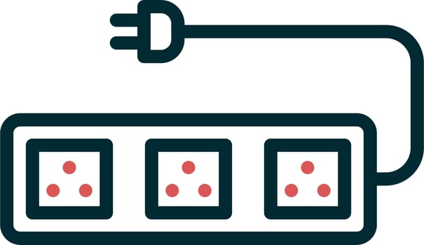Power Strip Vector Icon