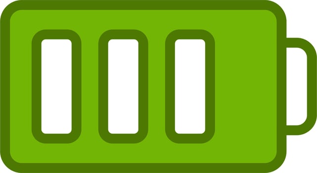 Battery Vector Icon
