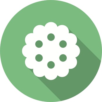 Pastry Biscuit Vector Icon