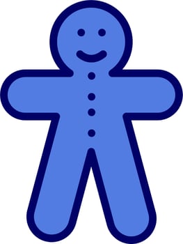 Ginger Bicuit Vector Icon
