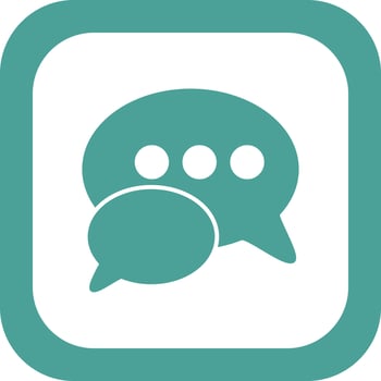 Messaging Vector Icon