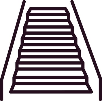 Escalator Vector Icon