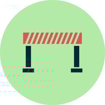 Barrier Vector Icon