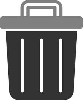 Trash Bin Vector Icon