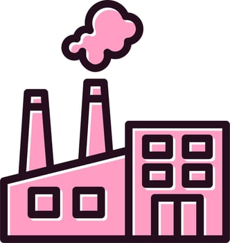 Factory Vector Icon